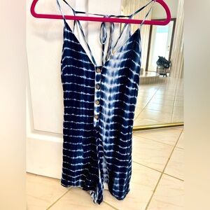 Tie dye romper
